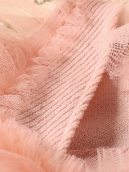 Newborn Girl Photography Outfits Newborn Lace Romper Set Infant Photoshoot Props Baby Girl Contrast Mesh Bodysuit With Headband
