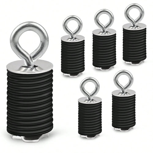 Nilight Tie Down Anchors, ATV Anchors Compatible With Polaris RZR 900 1000 XP Turbo Sportsman 450 570 850 ACE 500 570 EPS 900 XC-DO NOT FIT Ranger And General Black (Set Of 6)