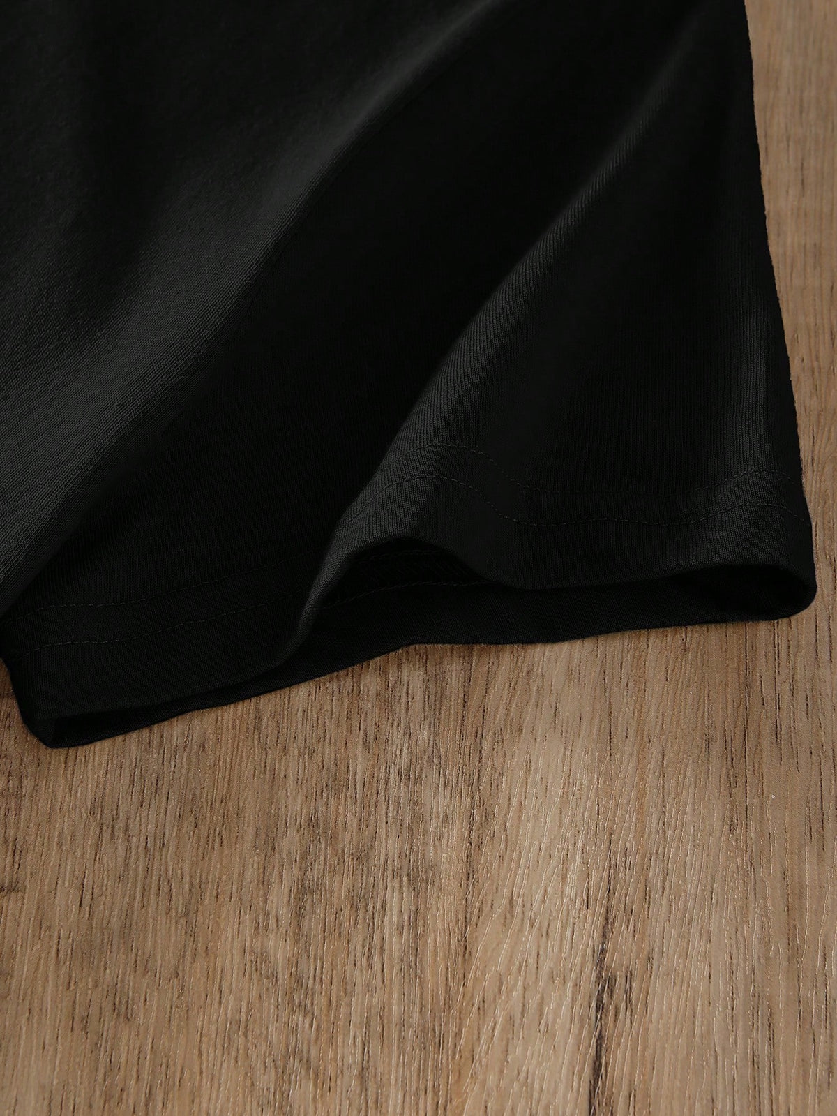 NostaNoir Solid Round Neck Tee