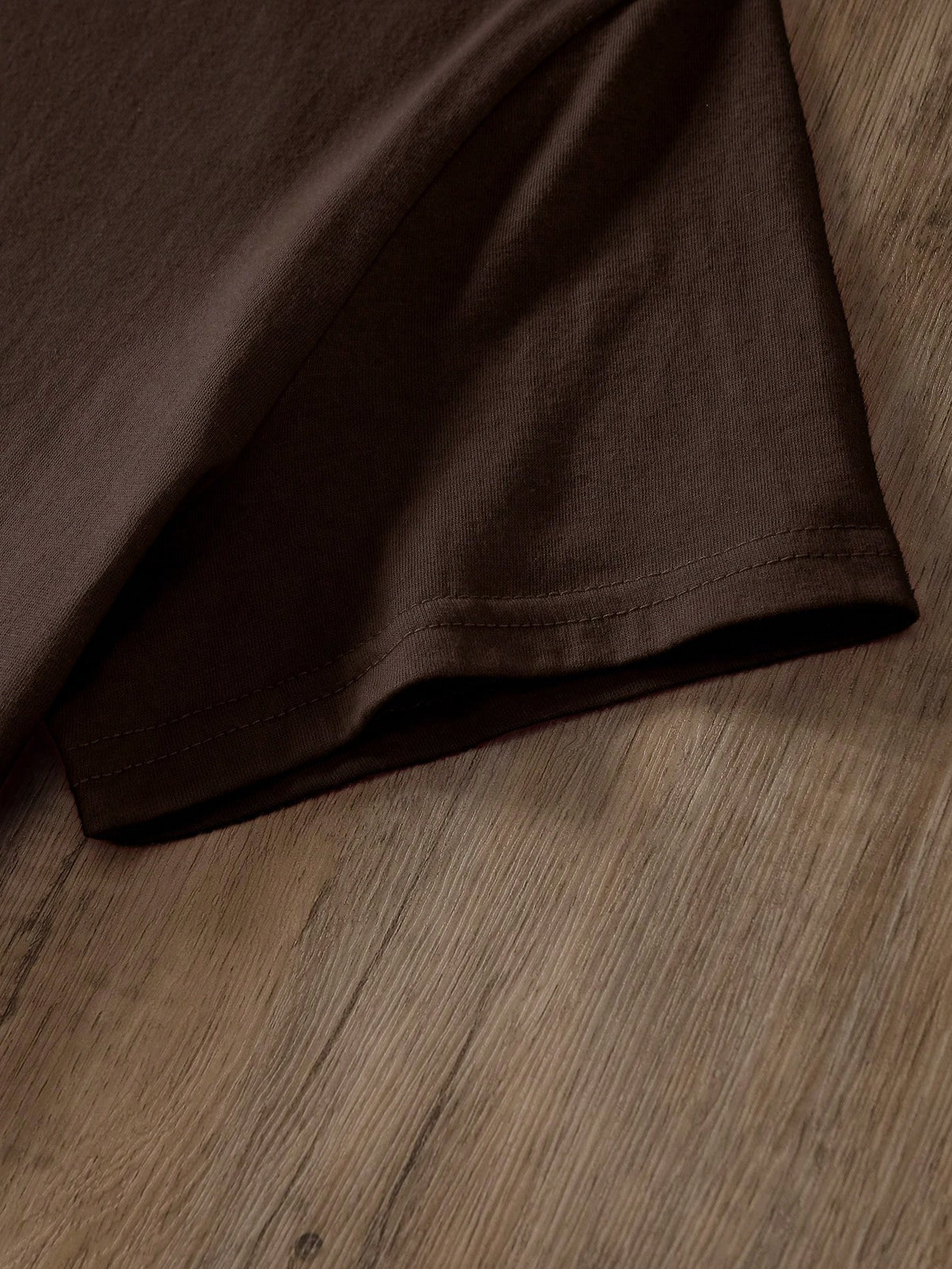 NostaNoir Solid Round Neck Tee