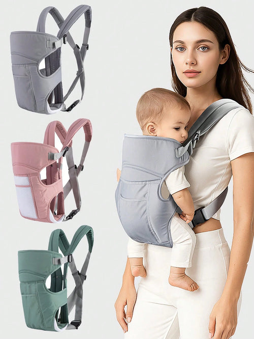 Oaoleer 1PC Baby Carrier, Front & Back Carry, Baby Sling Carrier Portable Newborn Toddler,Child Infant Baby Carrier-Child Carrier Sling,Lightweight Breathabl