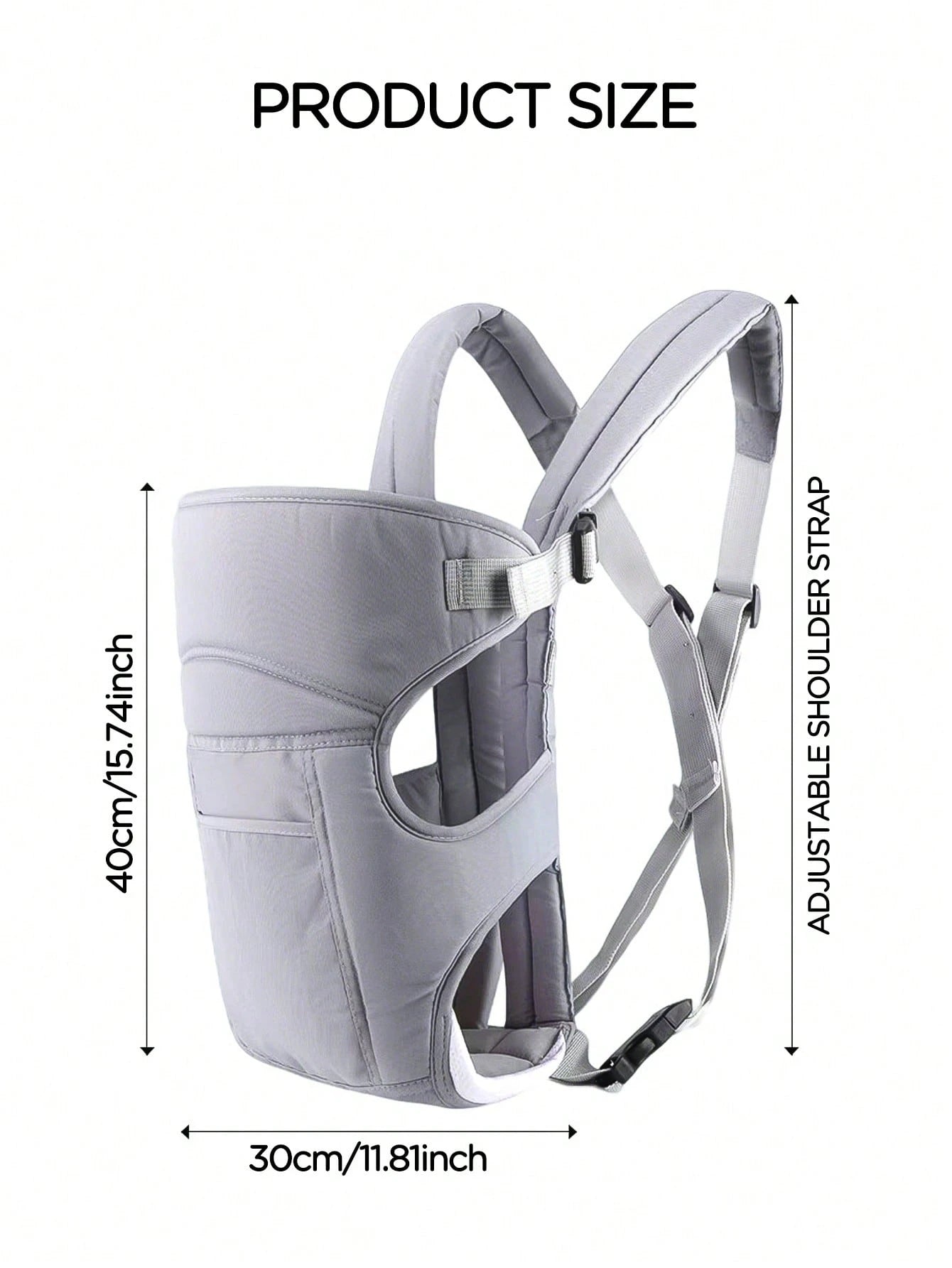 Oaoleer 1PC Baby Carrier, Front & Back Carry, Baby Sling Carrier Portable Newborn Toddler,Child Infant Baby Carrier-Child Carrier Sling,Lightweight Breathabl