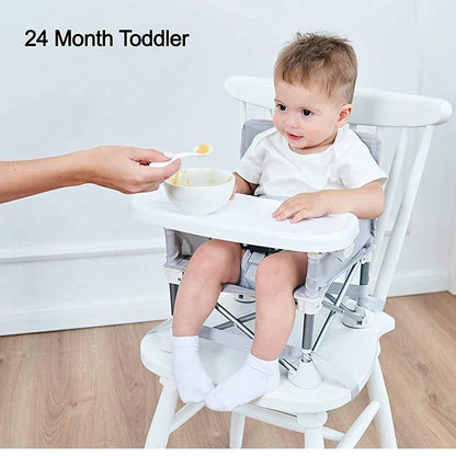 Oaoleer Portable Baby Seat Travel| Compact Fold With Straps For Indoor/Outdoor Use| Great For Camping, Beach, Lawn|Toddlers, Kids, Boys, Girls