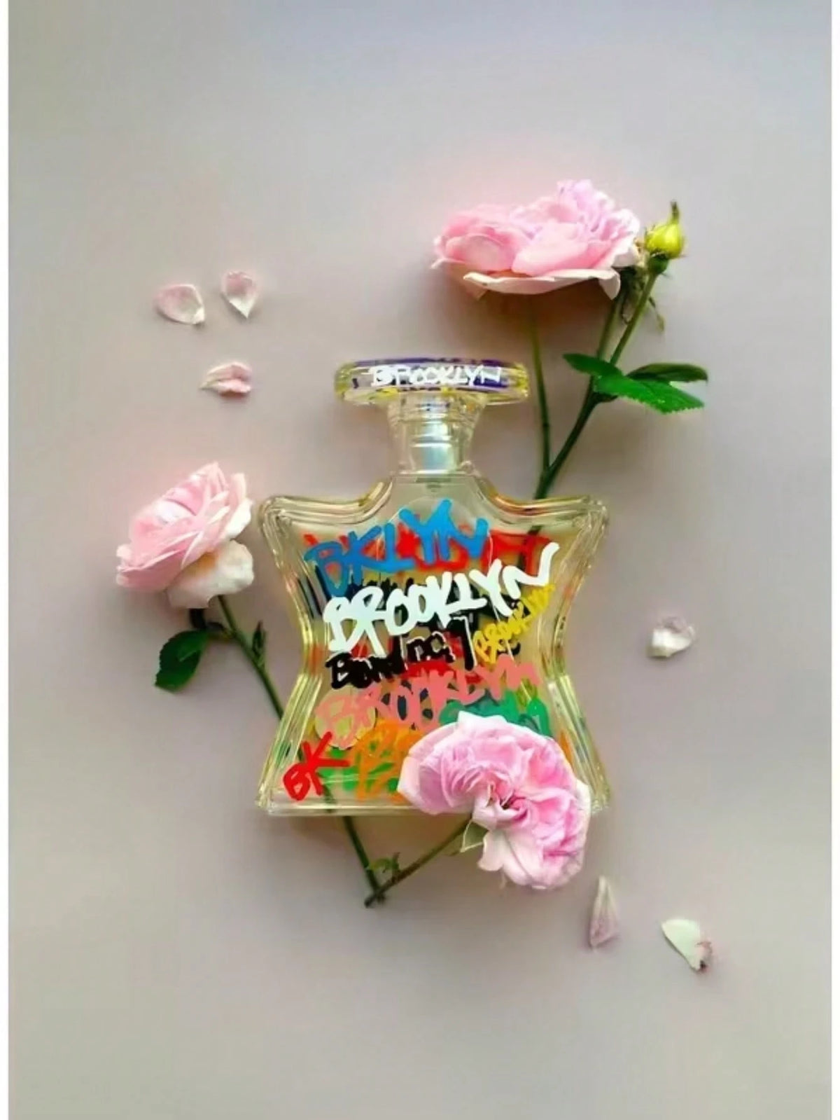 OASISEVEN B0ND N0.9 Brooklyn Graffiti Eau De Parfum Long Lasting Unisex Fragrance Colorful Graffiti Bottle Daily Casual Perfume 100ml