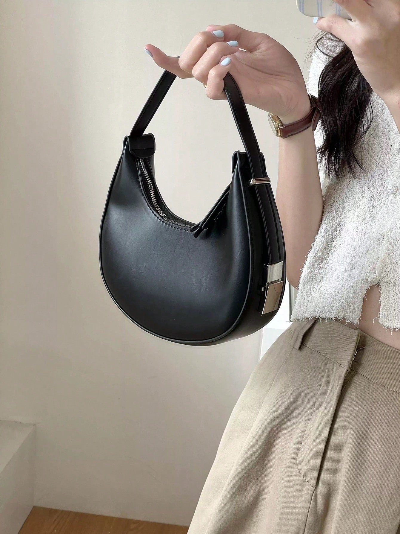 Old Money, Lightweight, Hobo Bag For Teen Girls Women College Students, Rookies & White-Collar Ers Perfect For, College, Commute, Outdoors, Travel, Outings, Bag For Women, Perfect For Minimalist Style