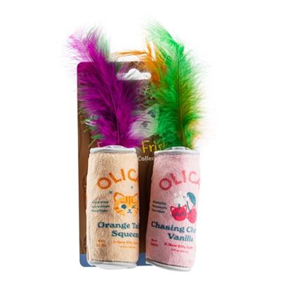 Olicat  Cherry  +  Orange Catnip Toys