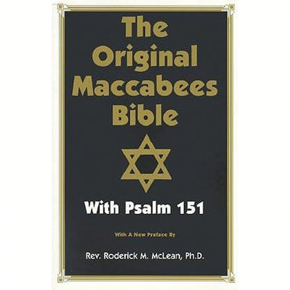 Original Maccabees Bible-OE: With Psalm 151 (Paperback) By Gerald Massey