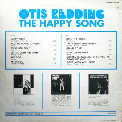 Otis Redding - The Happy Song (1972 German Comp)