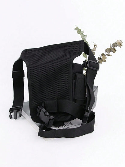 Outdoor Sports Photography Single-Shoulder Crossbody Bag, Waterproof Motorcycle Lure Leg Bag, Oxford Fabric Tactical Waist Bag, Women's Leg Bag