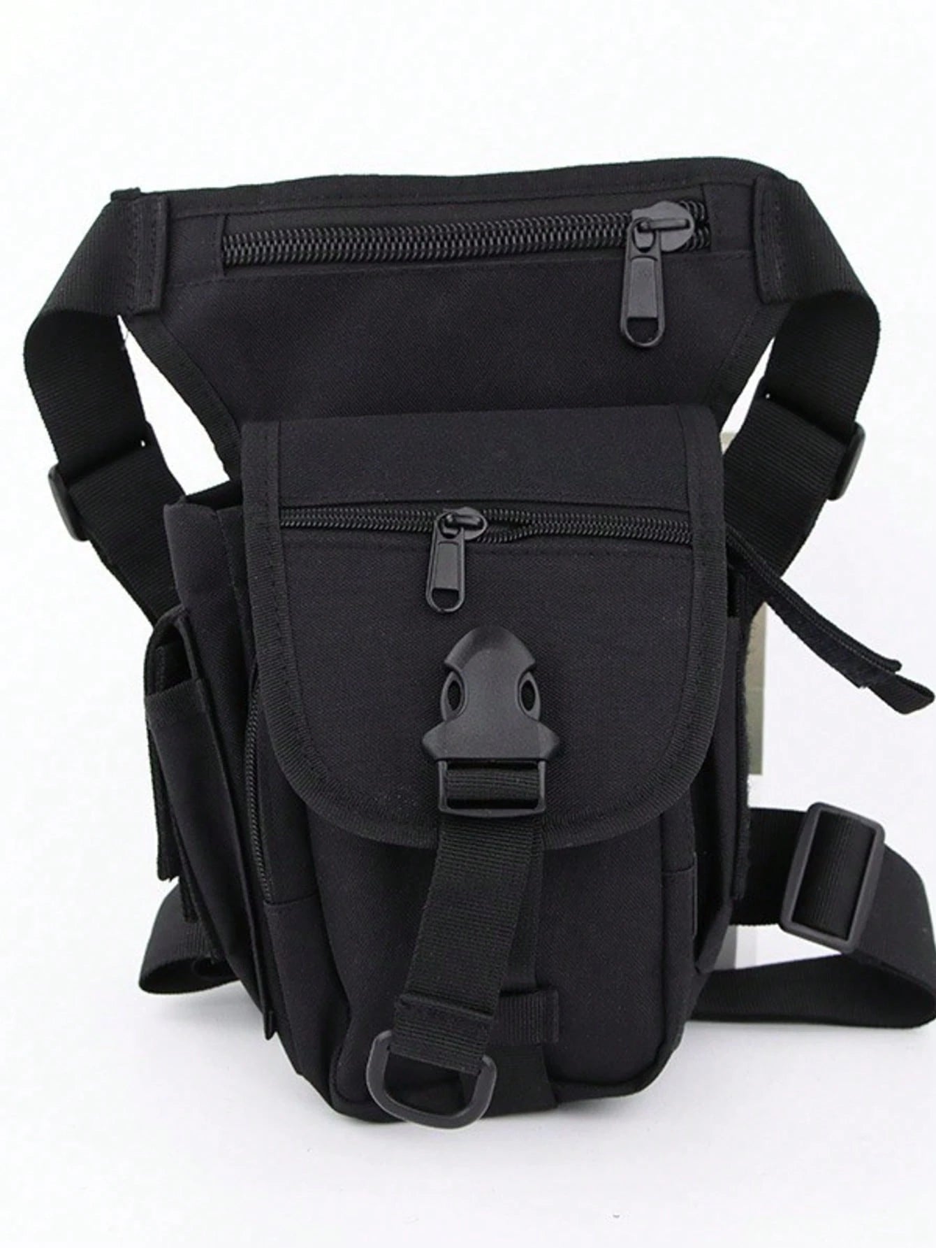 Outdoor Sports Photography Single-Shoulder Crossbody Bag, Waterproof Motorcycle Lure Leg Bag, Oxford Fabric Tactical Waist Bag, Women's Leg Bag