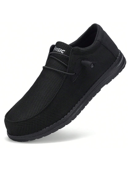 OZLOOK Safety Work Shoes For Men Lightweight Breathable Steel Toe  Shoes Slip Resistant Indestructible Construction Shoes Roofing Shoes