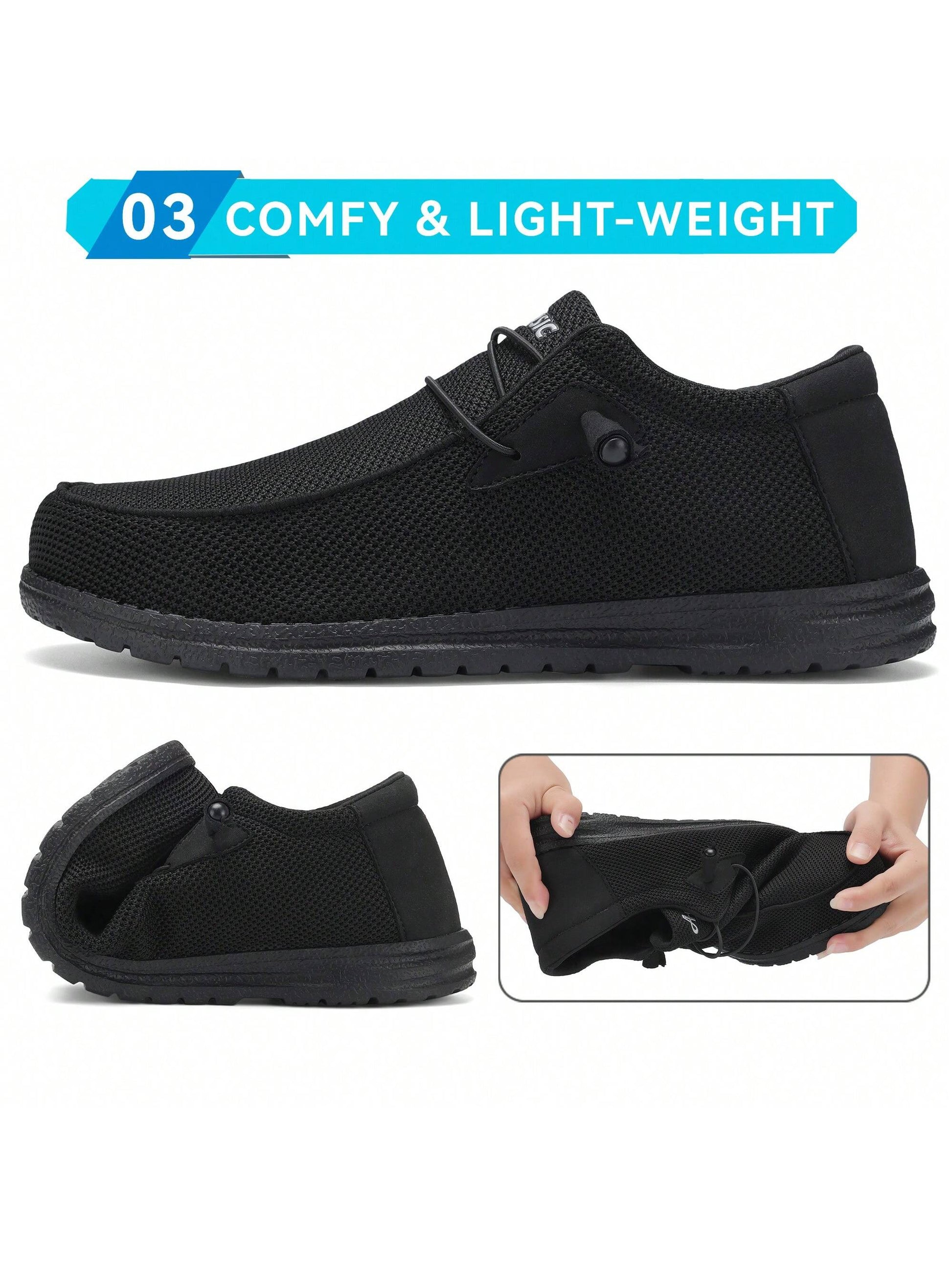 OZLOOK Safety Work Shoes For Men Lightweight Breathable Steel Toe  Shoes Slip Resistant Indestructible Construction Shoes Roofing Shoes