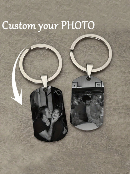 Personalized Photo, Anniversary Gift, Halloween Decoration, Backpack Pendant, Birthday Gift, Valentine's Day, Mother's Day, Graduation, Christmas Gift, Rose Gold, Platinum, Suitable For College Studen