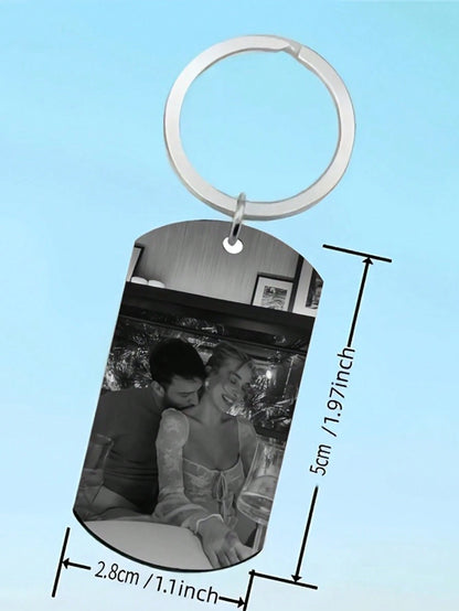 Personalized Photo, Anniversary Gift, Halloween Decoration, Backpack Pendant, Birthday Gift, Valentine's Day, Mother's Day, Graduation, Christmas Gift, Rose Gold, Platinum, Suitable For College Studen