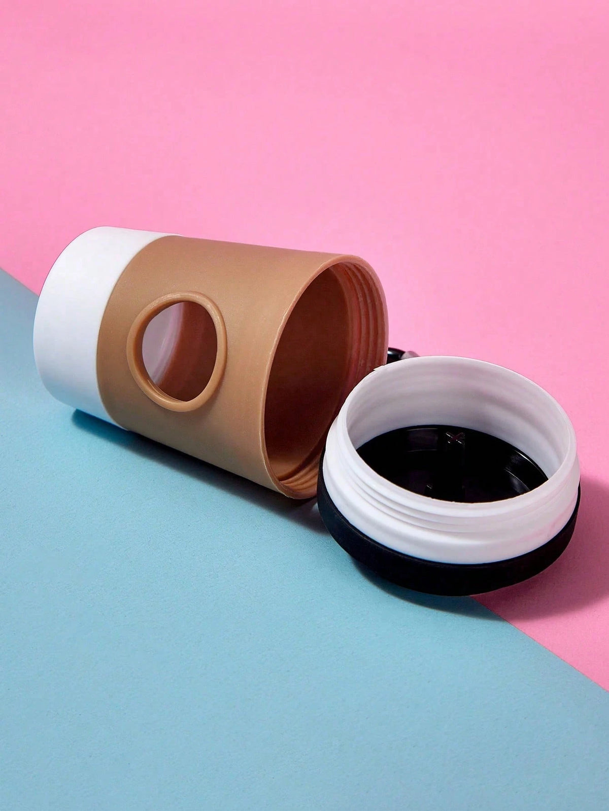 PETSIN Coffee Cup Pet Garbage Bag Dispenser, Portable Outdoor Dog Poop Bag Holder
