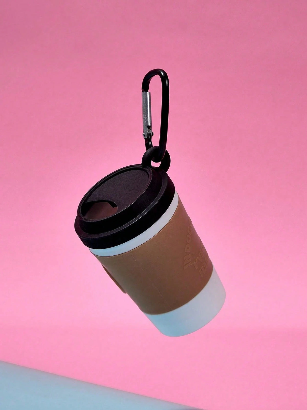 PETSIN Coffee Cup Pet Garbage Bag Dispenser, Portable Outdoor Dog Poop Bag Holder