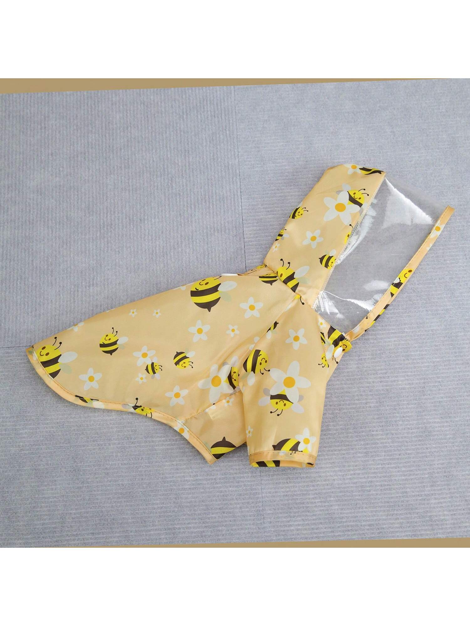 PETSIN Dog Raincoat, Pet Waterproof Clothing, Spring And Summer Animal Waterproof Raincoat, Dog Clothing, Cat Clothing, Animal Clothing, Spring And Dog Clothing, British Dog Clothing, European And Ame
