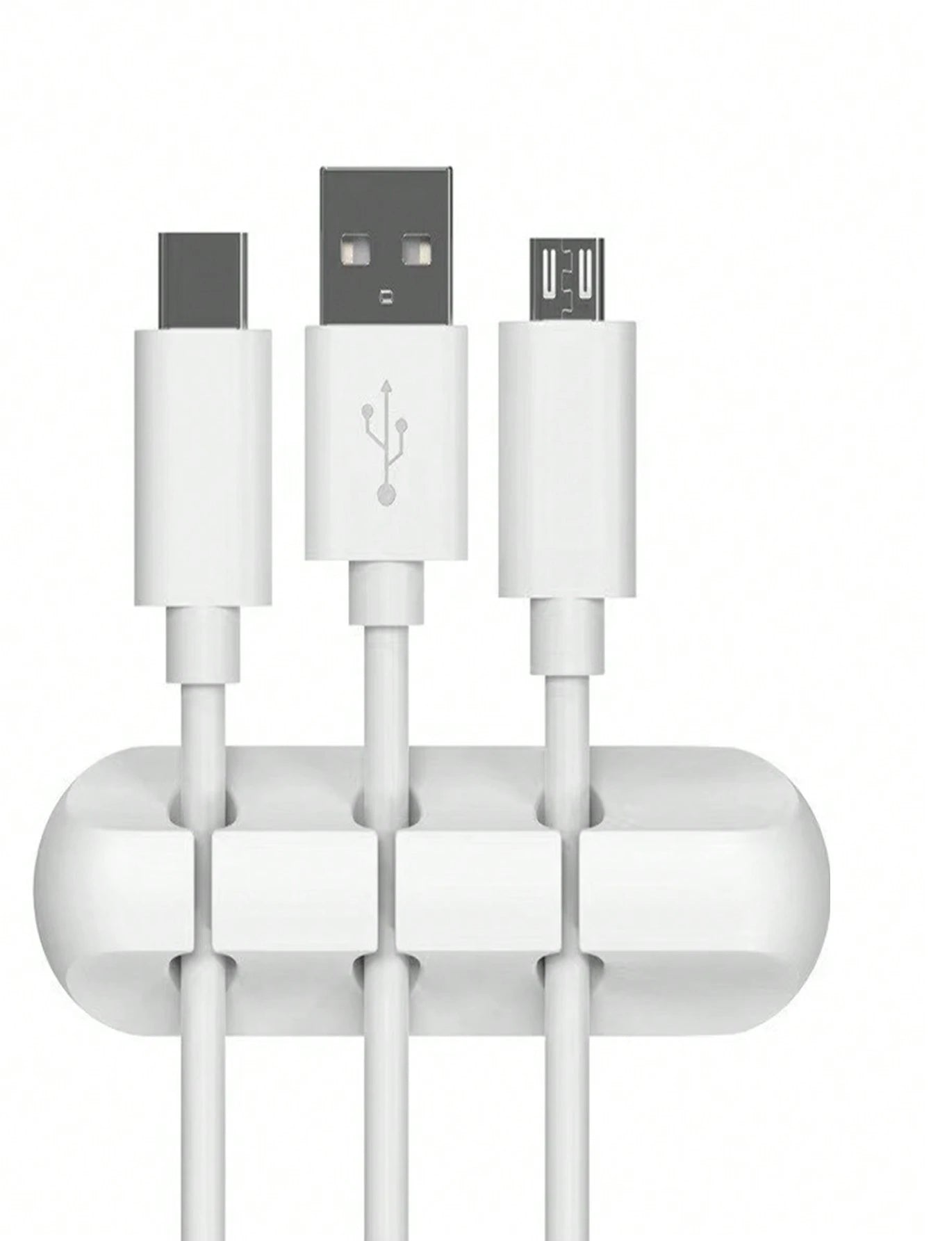 Phone Charging Cable Organizer, Wire Clips Holder For Desk, Data Cable Earphone Binder Desktop Tidy Accessories