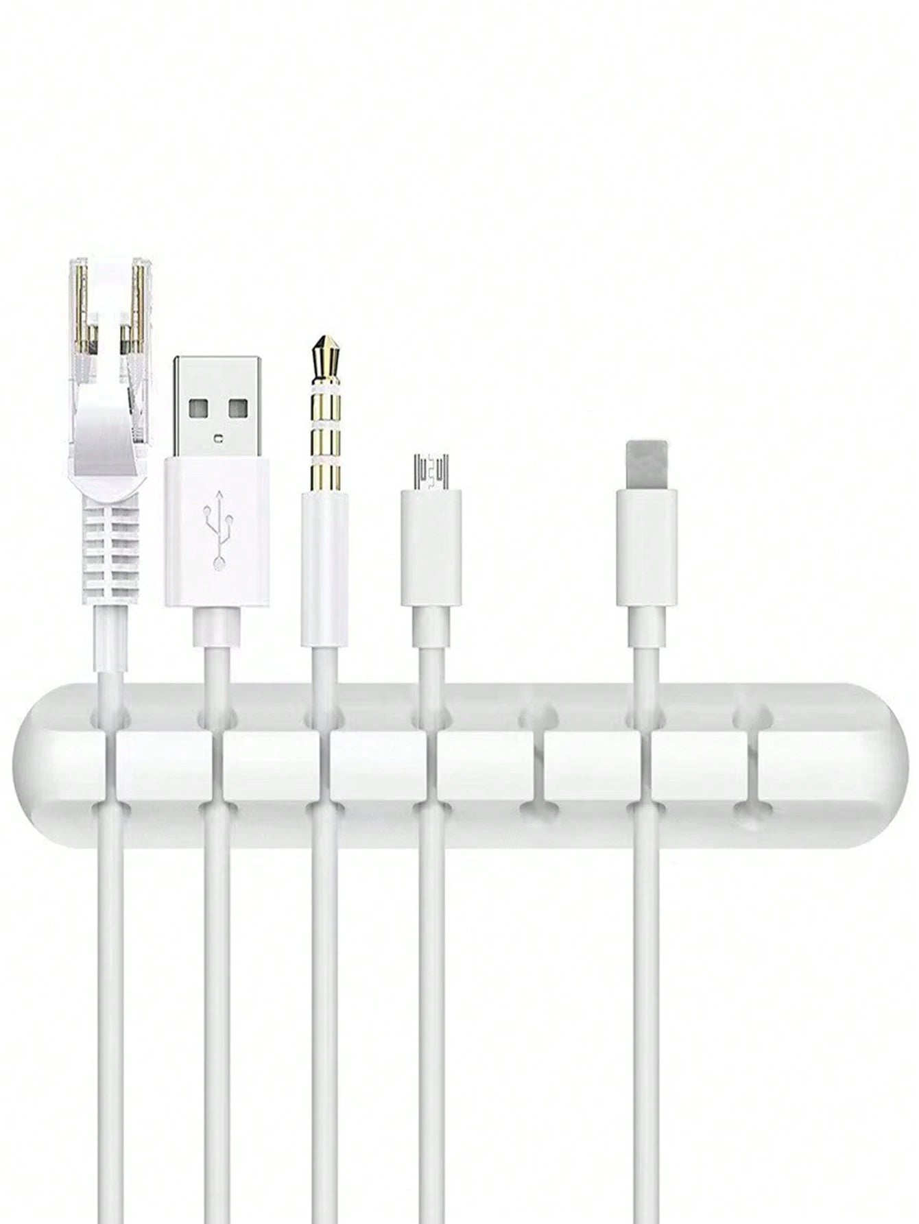 Phone Charging Cable Organizer, Wire Clips Holder For Desk, Data Cable Earphone Binder Desktop Tidy Accessories