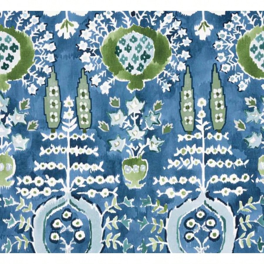 Pillow Cover: Blue Green Accent Pillow Cover, Like,Blue & Green Chinoiserie Throw Pillow Cover, Watercolor Botanical Decorative Cushion Cover For Couch Sofa Bed Living Room