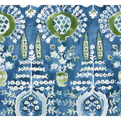 Pillow Cover: Blue Green Accent Pillow Cover, Like,Blue & Green Chinoiserie Throw Pillow Cover, Watercolor Botanical Decorative Cushion Cover For Couch Sofa Bed Living Room