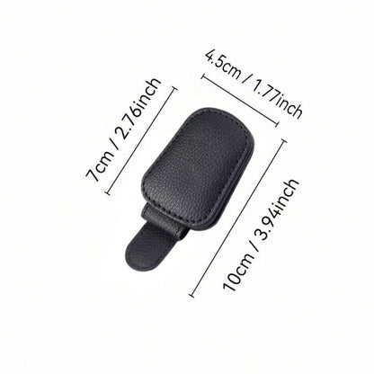 Planet Rhinestone Pearl Car Fashion Glasses Clip, Gold & Silver Starry Sky Saturn Leather Sun Visor Fashion Glasses & Ticket Holder, Exquisite Luxury Car Interior Accessory