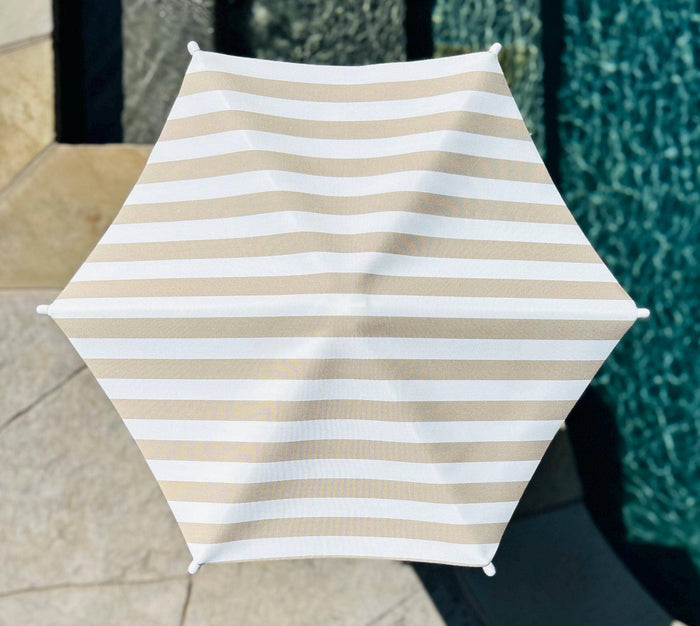 Plant Cabana: Beige Stripe