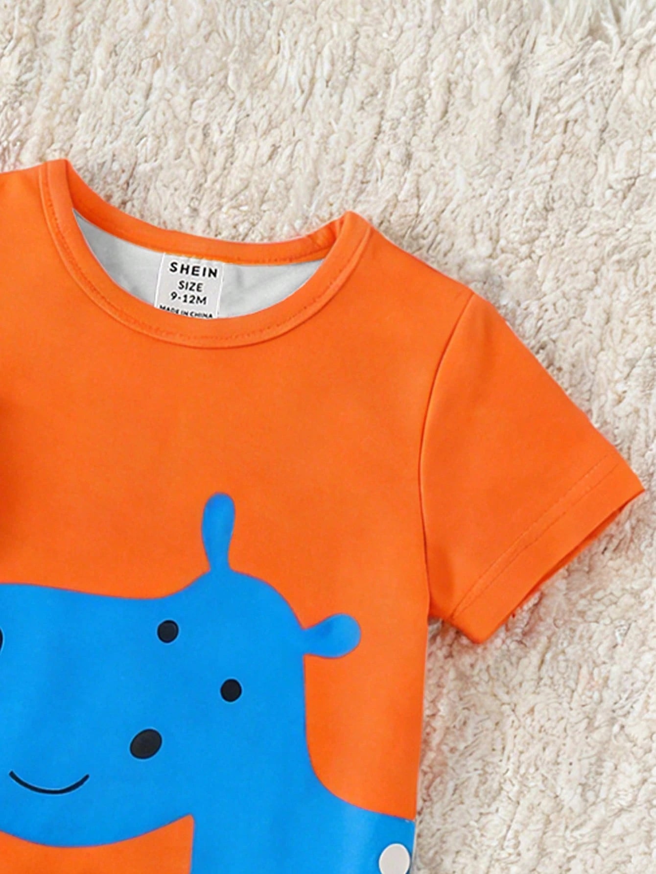 Playful Pals 3pcs Newborn Baby Boy Infant Toddler 6M-3Y Dinosaur Print Soft Knit Round Neck Short Sleeve T-Shirt White Summer Casual Cute Carrer Day Daily Wear