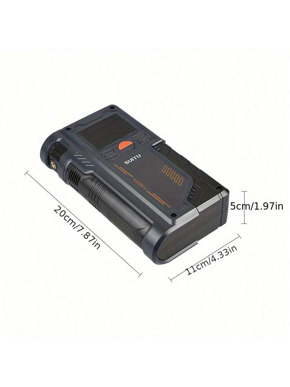 Portable Car Jump Starter & Air Pump 4 In 1 150PSI Air Compressor PowerBank Booster Car Starter Device Automotive Tyre Inflator