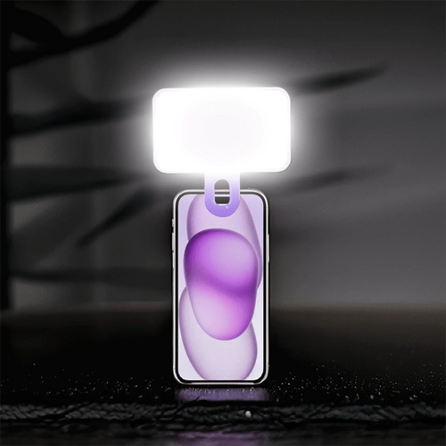 Portable Selfie Fill Light With Clip, Suitable For Phone Camera, Video Conference LED Fill Light, 3 Lighting Modes, Rechargeable, Portable, Applicable For Laptop/Phone/Tablet/Zoom Call/Makeup, Suitabl