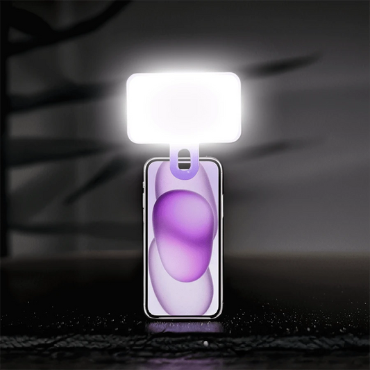 Portable Selfie Fill Light With Clip, Suitable For Phone Camera, Video Conference LED Fill Light, 3 Lighting Modes, Rechargeable, Portable, Applicable For Laptop/Phone/Tablet/Zoom Call/Makeup, Suitabl