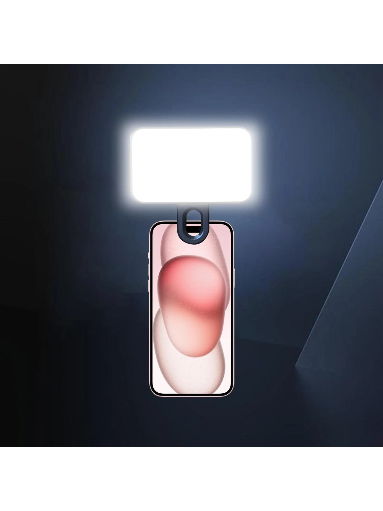 Portable Selfie Fill Light With Clip, Suitable For Phone Camera, Video Conference LED Fill Light, 3 Lighting Modes, Rechargeable, Portable, Applicable For Laptop/Phone/Tablet/Zoom Call/Makeup, Suitabl