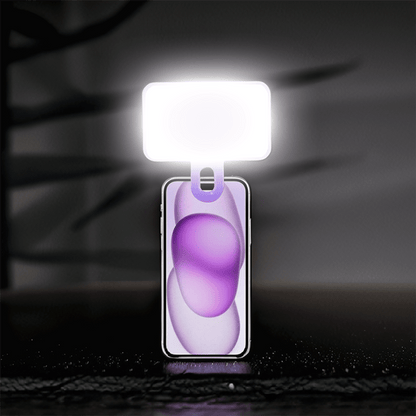Portable Selfie Fill Light With Clip, Suitable For Phone Camera, Video Conference LED Fill Light, 3 Lighting Modes, Rechargeable, Portable, Applicable For Laptop/Phone/Tablet/Zoom Call/Makeup, Suitabl