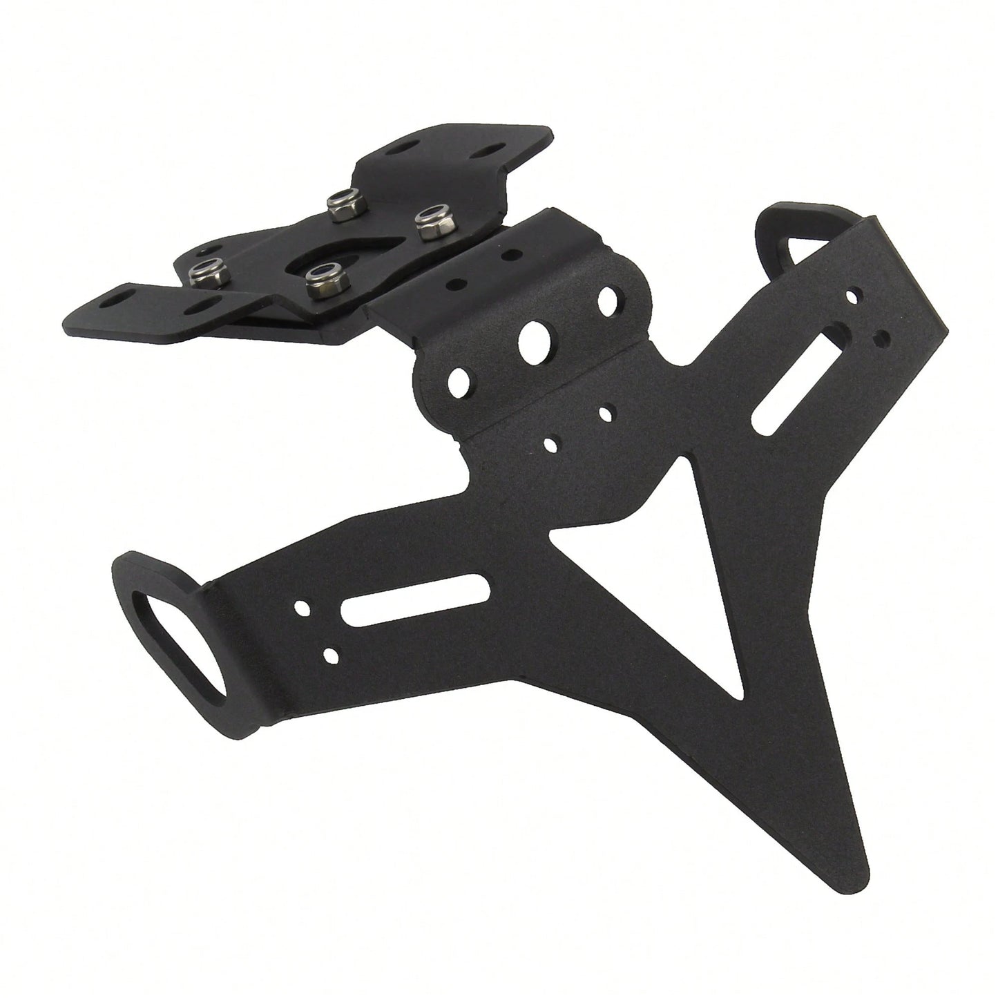 PowerMotor Motorcycle License Plate Holder Mounting Bracket Tail Tidy Fender Eliminator For MT 07 FZ 07 MT-07 FZ-07 2013-2024 Street Bike Modification Parts
