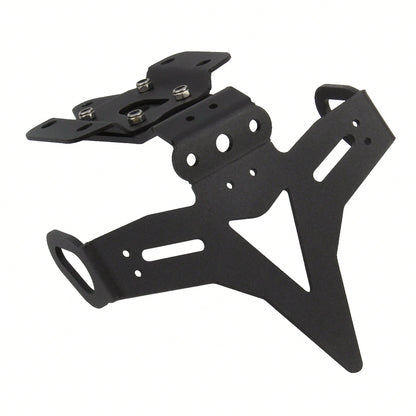 PowerMotor Motorcycle License Plate Holder Mounting Bracket Tail Tidy Fender Eliminator For MT 07 FZ 07 MT-07 FZ-07 2013-2024 Street Bike Modification Parts