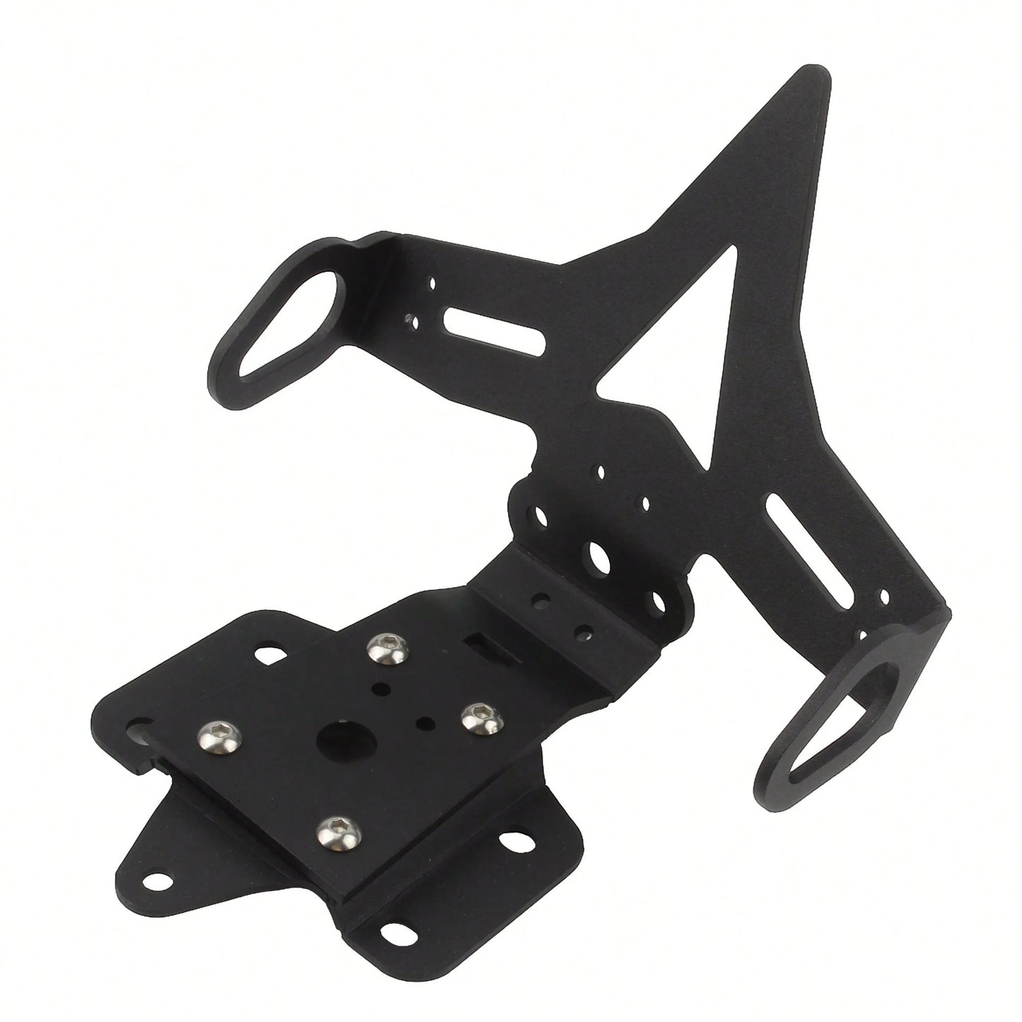 PowerMotor Motorcycle License Plate Holder Mounting Bracket Tail Tidy Fender Eliminator For MT 07 FZ 07 MT-07 FZ-07 2013-2024 Street Bike Modification Parts