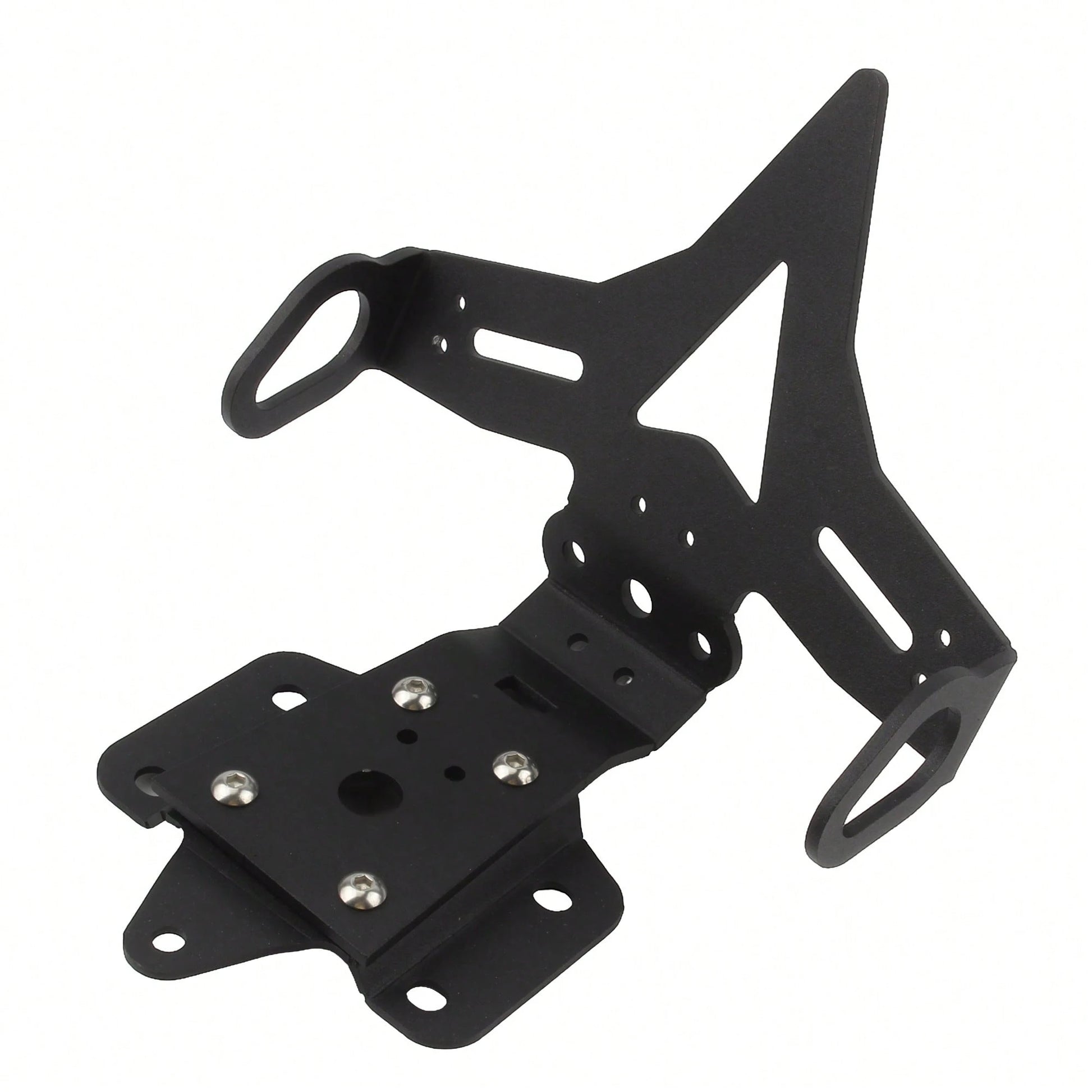 PowerMotor Motorcycle License Plate Holder Mounting Bracket Tail Tidy Fender Eliminator For MT 07 FZ 07 MT-07 FZ-07 2013-2024 Street Bike Modification Parts