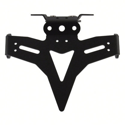 PowerMotor Motorcycle License Plate Holder Mounting Bracket Tail Tidy Fender Eliminator For MT 07 FZ 07 MT-07 FZ-07 2013-2024 Street Bike Modification Parts