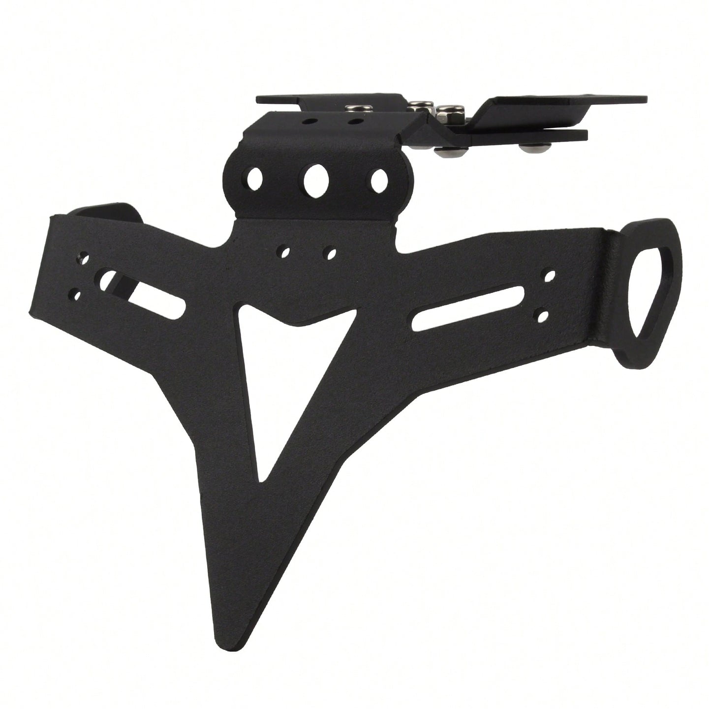 PowerMotor Motorcycle License Plate Holder Mounting Bracket Tail Tidy Fender Eliminator For MT 07 FZ 07 MT-07 FZ-07 2013-2024 Street Bike Modification Parts