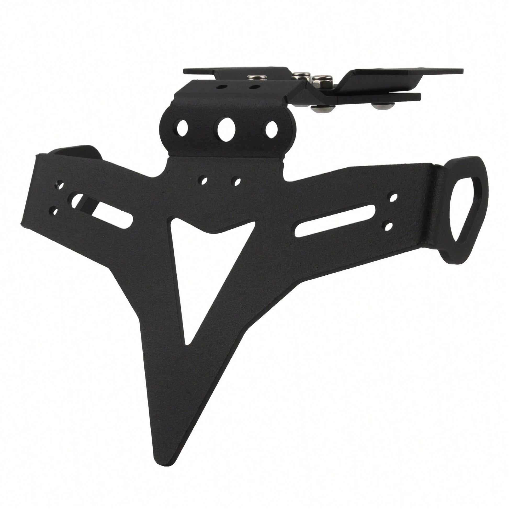 PowerMotor Motorcycle License Plate Holder Mounting Bracket Tail Tidy Fender Eliminator For MT 07 FZ 07 MT-07 FZ-07 2013-2024 Street Bike Modification Parts