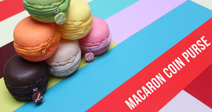 P!Q - Chocolate Macaron Coin Bag