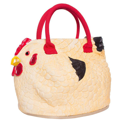 P!Q CHIQ - Rubber Chicken Hen Handbag Purse