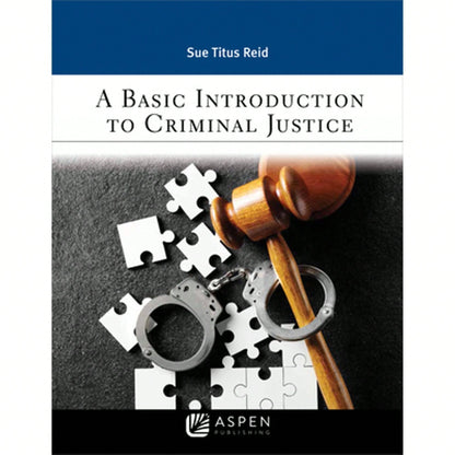 Pre-Owned Basic Introduction To Criminal Justice (Paperback) By Sue Titus Reid