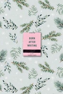Pre-Owned Burn After Writing (Winter Leaves) (Paperback) By Sharon Jones