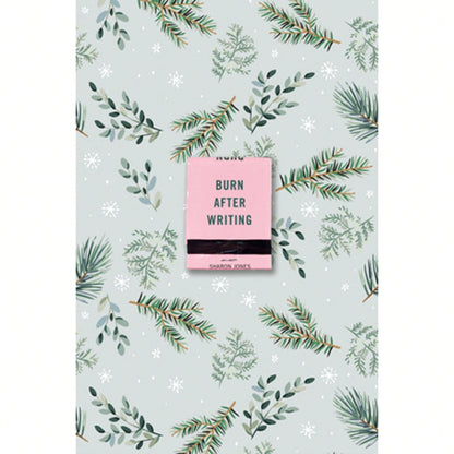 Pre-Owned Burn After Writing (Winter Leaves) (Paperback) By Sharon Jones