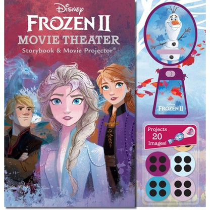 Pre-Owned Disney Frozen 2 Movie Theater Storybook & Movie Projector (Hardcover) By Marilyn Easton