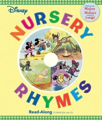 Pre-Owned Disney Nursery Rhymes Readalong Storybook And CD (Hardcover) By Disney Books