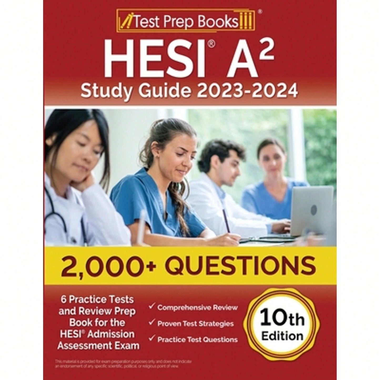 Pre-Owned HESI A2 Study Guide 2023-2024: 2,000+ Questions (6 Practice Tests) And Review Prep Book (Paperback) By Joshua Rueda