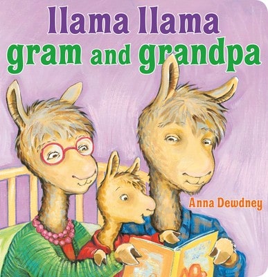 Pre-Owned Llama Llama Gram And Grandpa (Hardcover) By Anna Dewdney