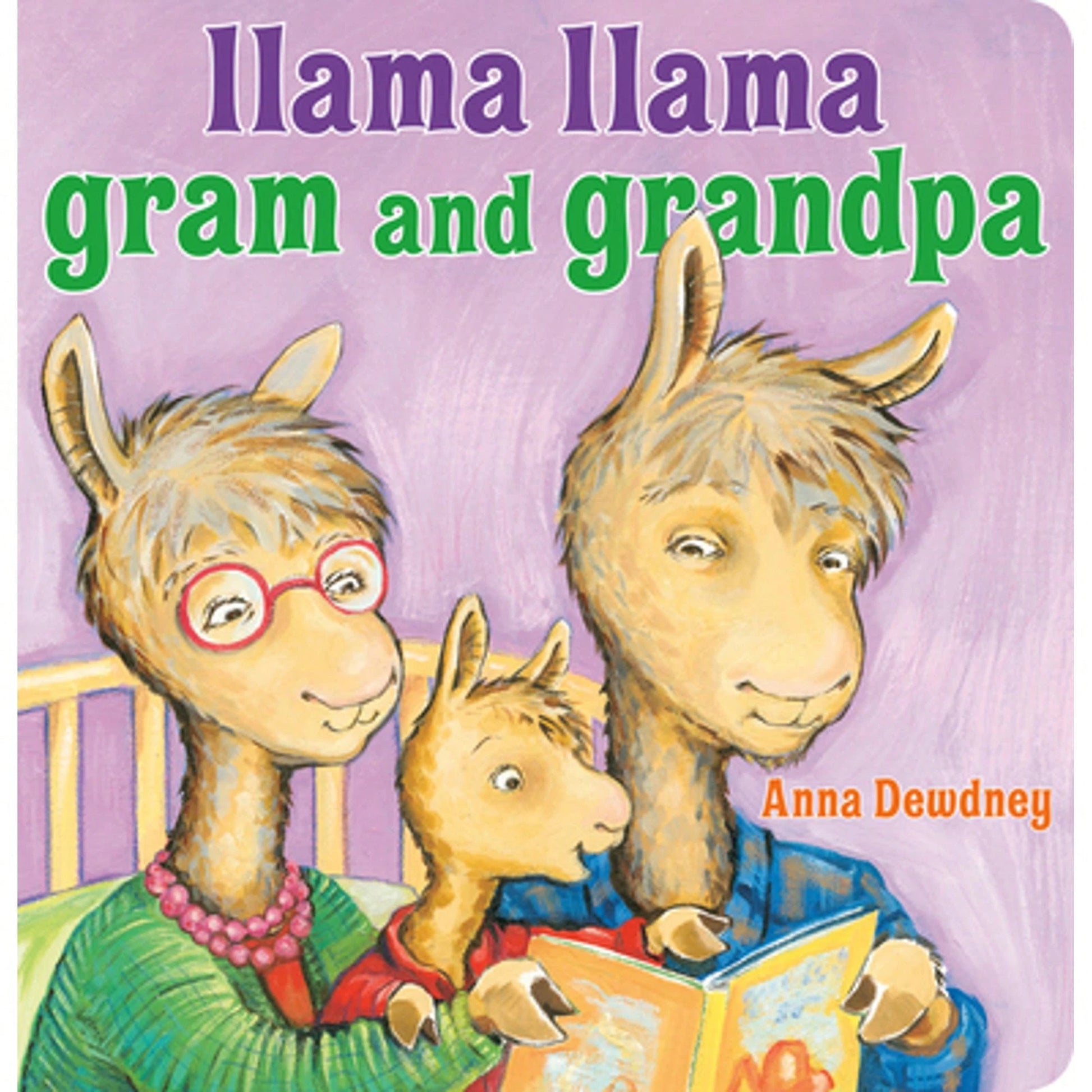 Pre-Owned Llama Llama Gram And Grandpa (Hardcover) By Anna Dewdney
